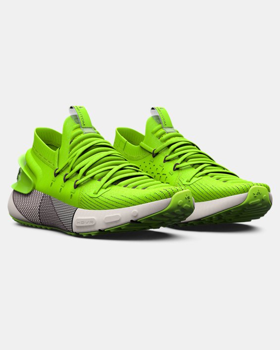 Men's UA HOVR™ Phantom 3 Running Shoes in Green image number 3